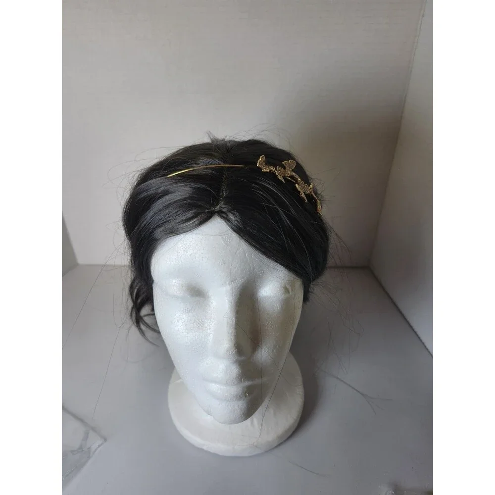 Gold Tone With Rinestones Head Band